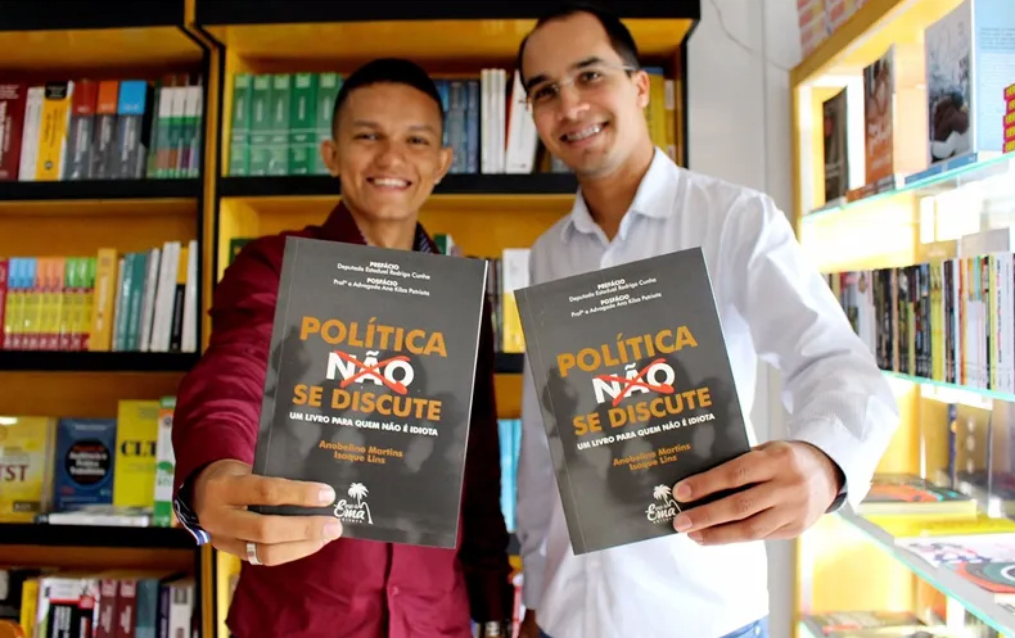 Jovens escritores lançam livro sobre política